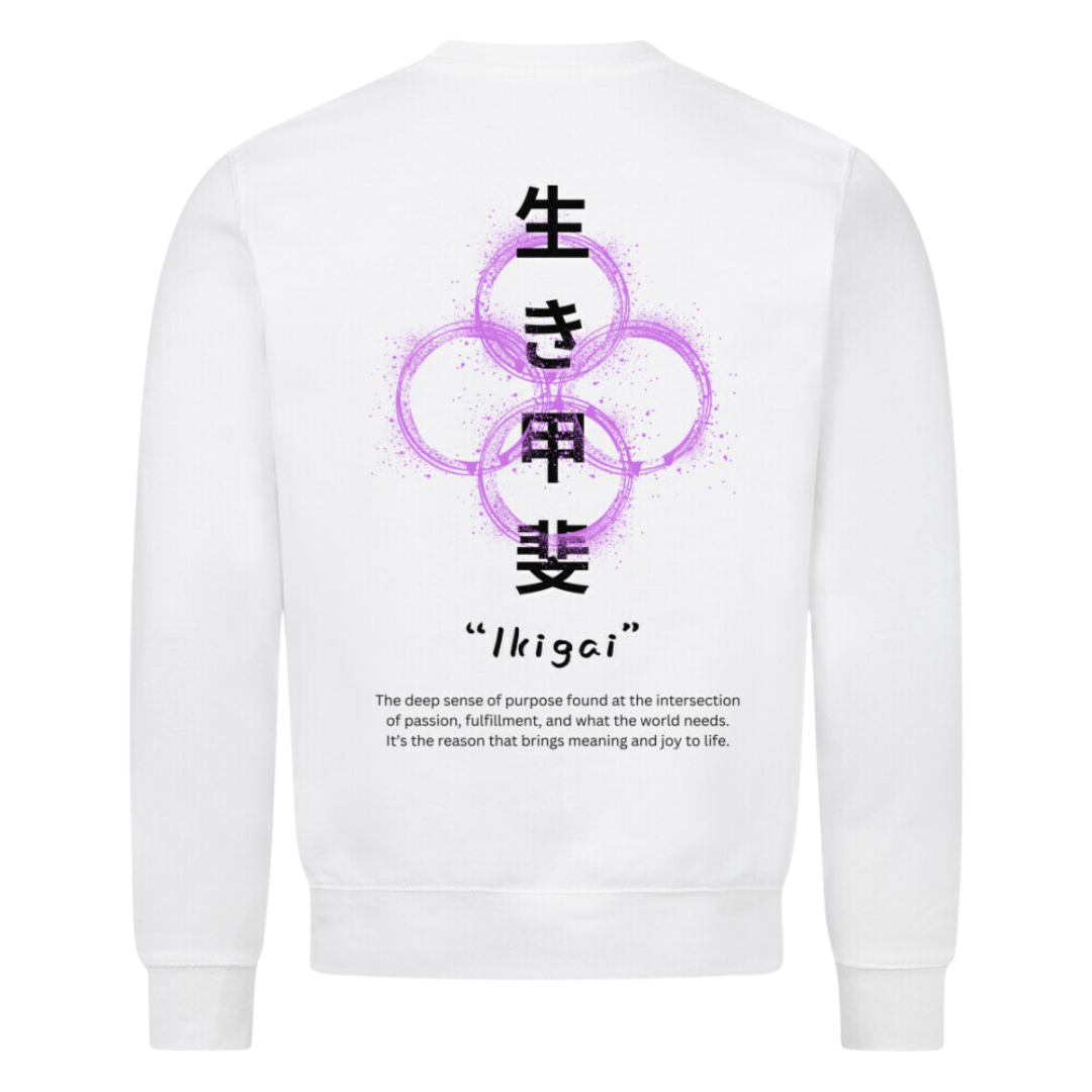 IKIGAI Sweatshirt Weiß