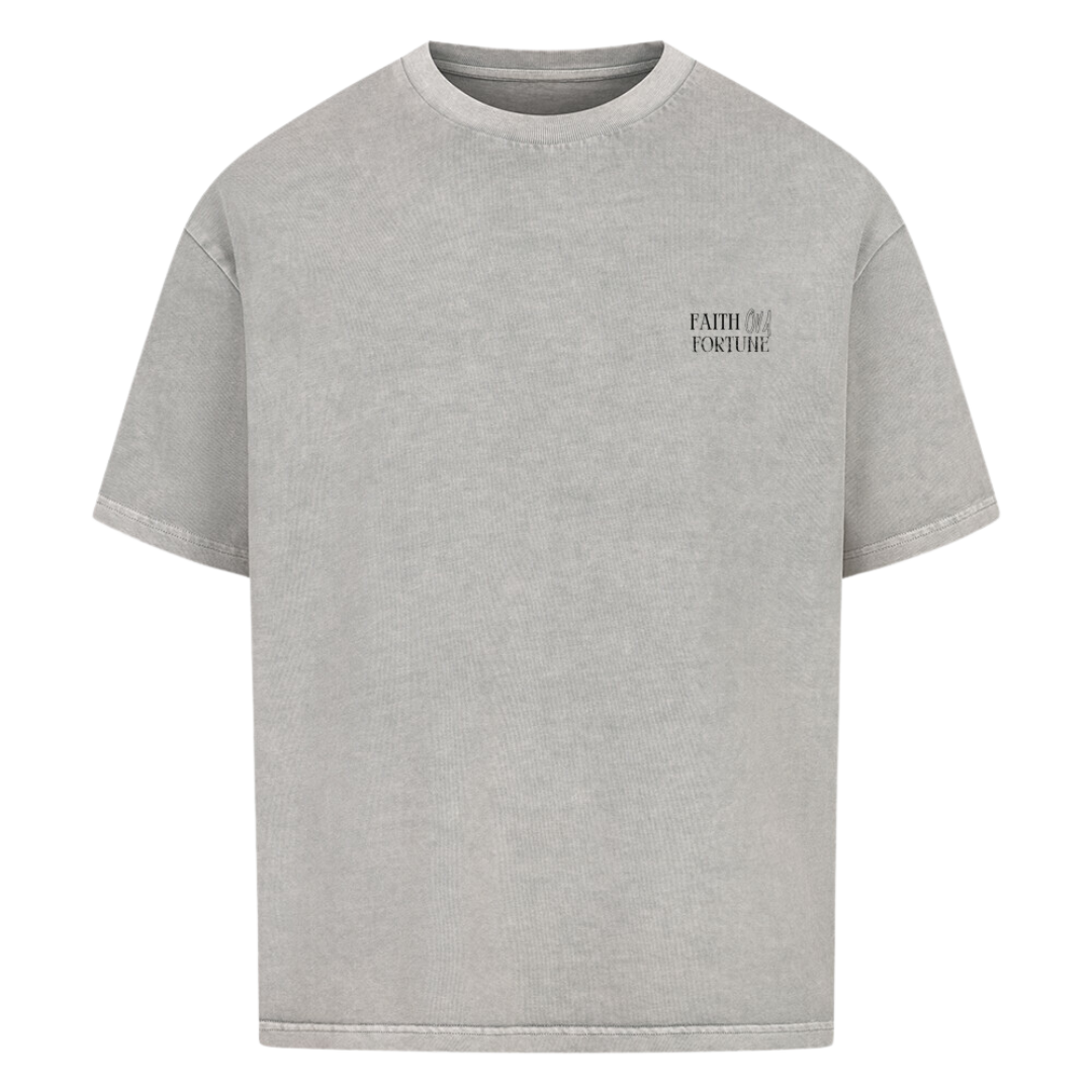 SAMURAI Oversized T-Shirt Washed Grey