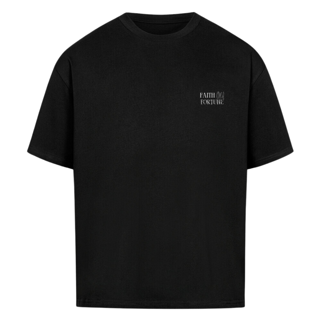 SINGLE STEP Oversized T-Shirt Schwarz