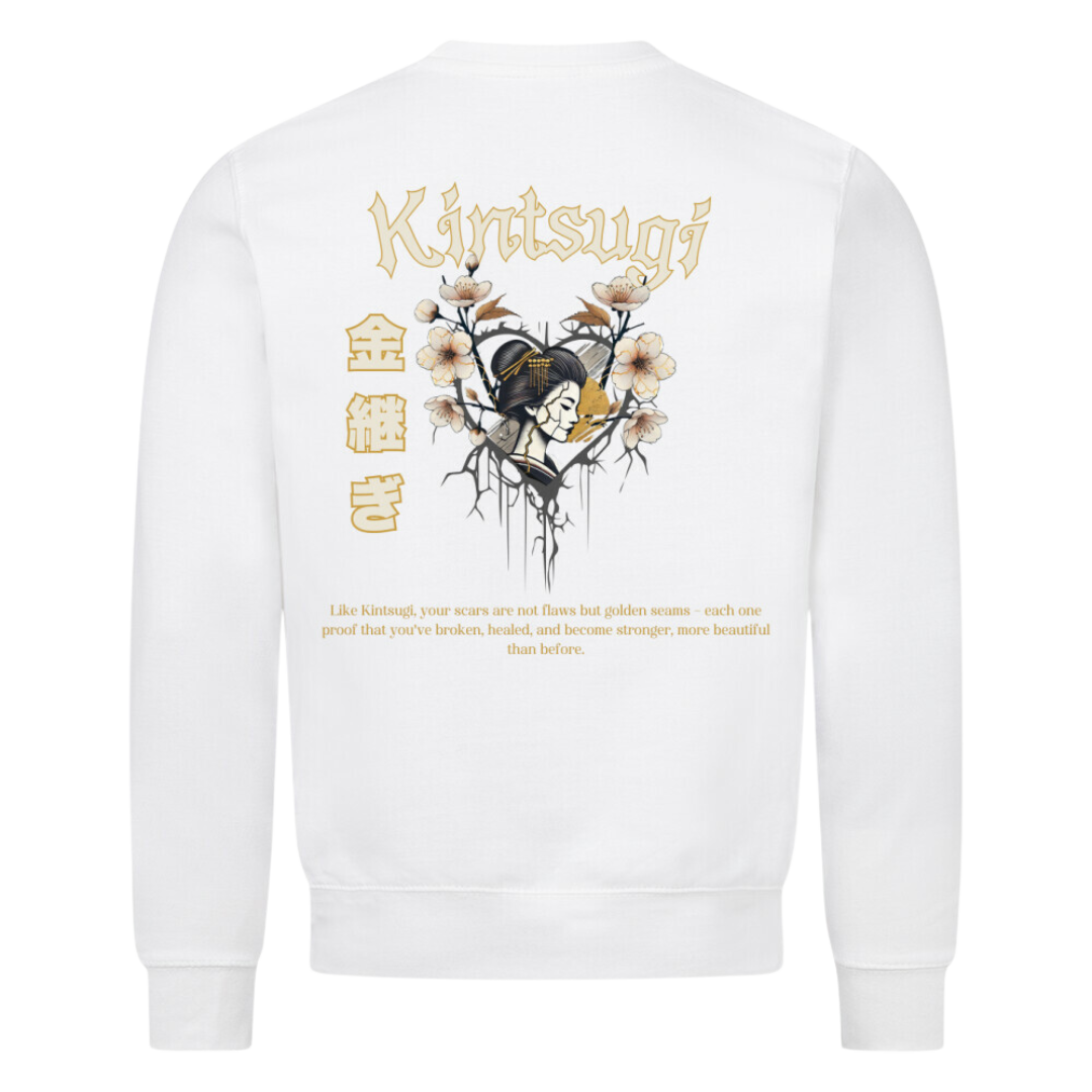 KINTSUGI Sweatshirt Weiß