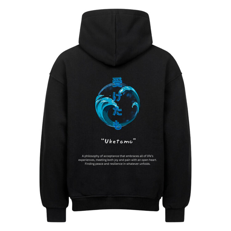 UKETAMO Oversized Hoodie Schwarz