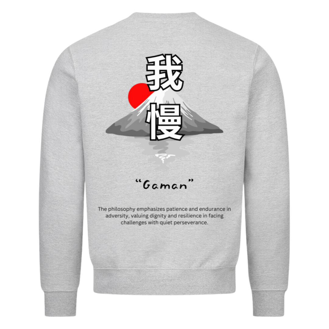 GAMAN Sweatshirt Heather Grey