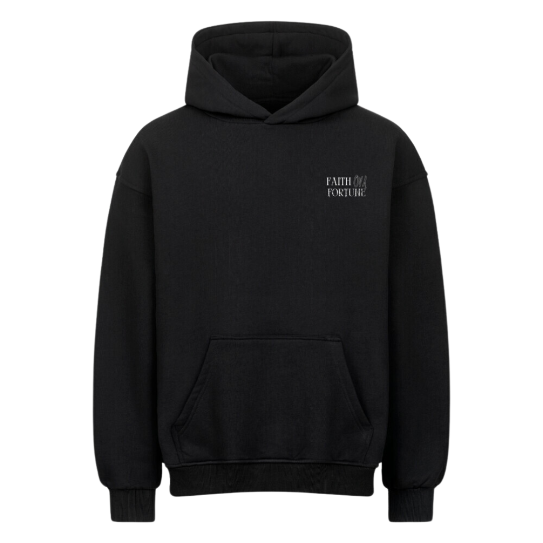 IKIGAI Oversized Hoodie Schwarz