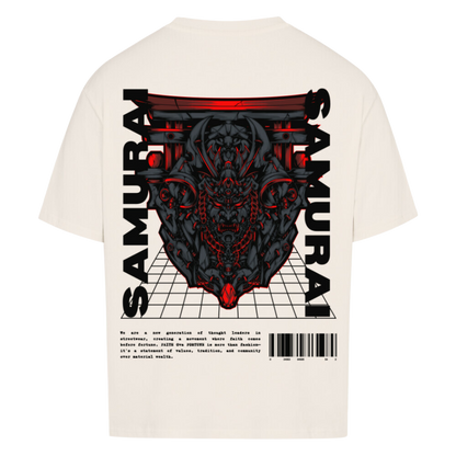 SAMURAI  Oversized T-Shirt Beige