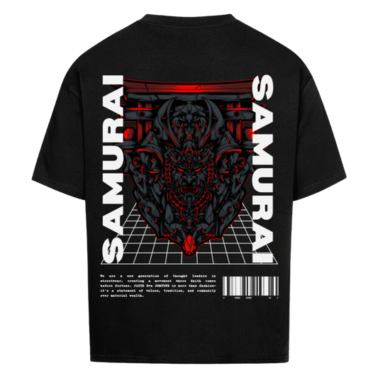 SAMURAI  Oversized T-Shirt Black