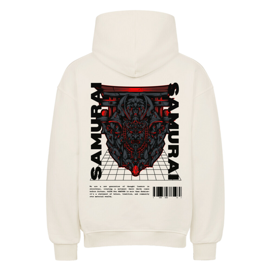 SAMURAI  Oversized Hoodie Beige