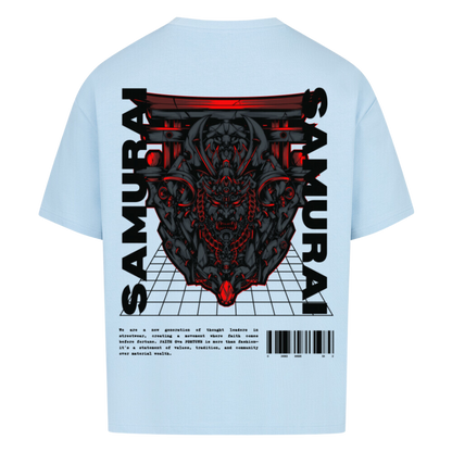 SAMURAI  Oversized T-Shirt Baby Blue