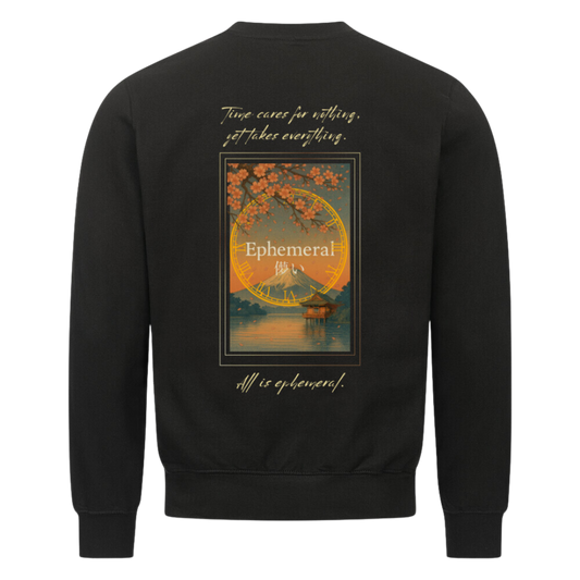 EPHEMERAL Sweatshirt Black