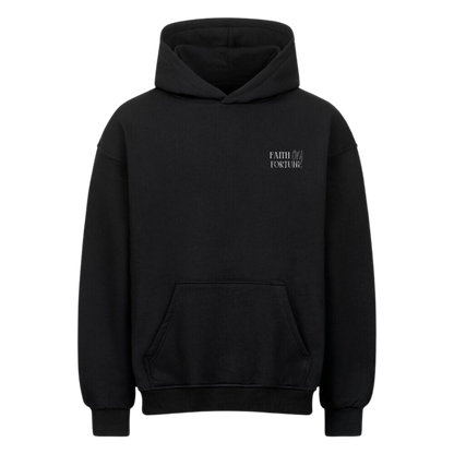 The Blade & The Bloom Oversized Hoodie Black