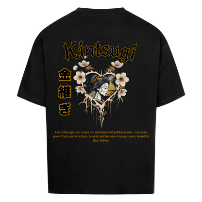 KINTSUGI Oversized T-Shirt Black