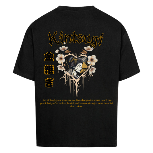 KINTSUGI Oversized T-Shirt Black