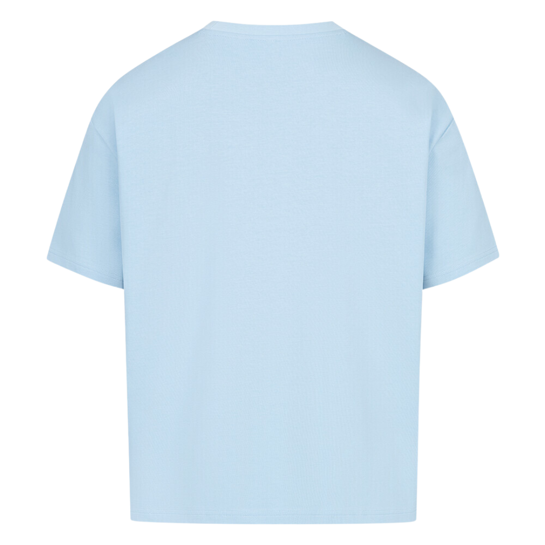 Oversized T-Shirt Babyblau