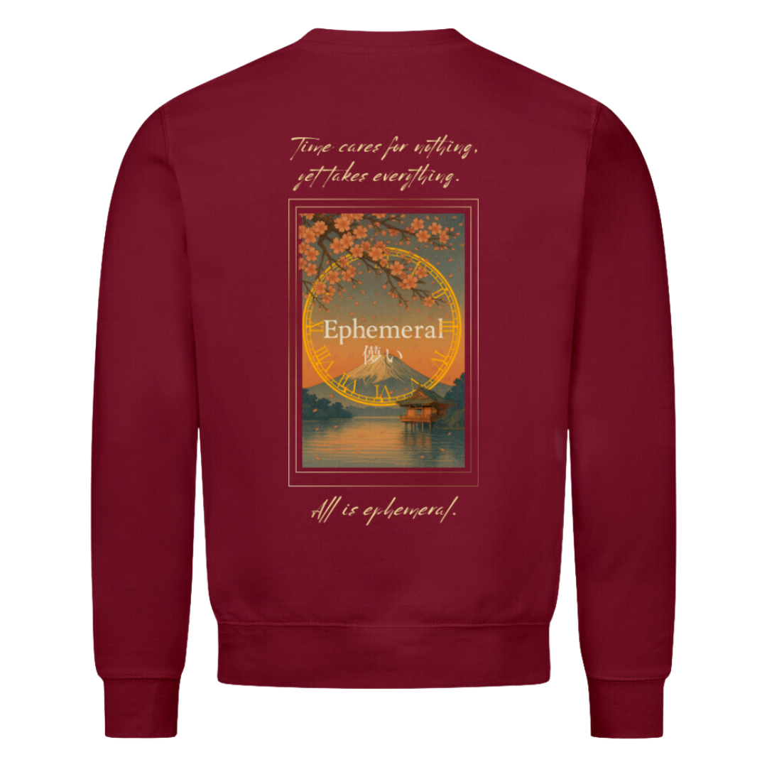 EPHEMERAL Sweatshirt Bordeaux