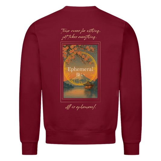 EPHEMERAL Sweatshirt Bordeaux