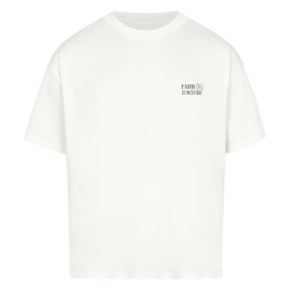 SINGLE STEP Oversized T-Shirt Weiß