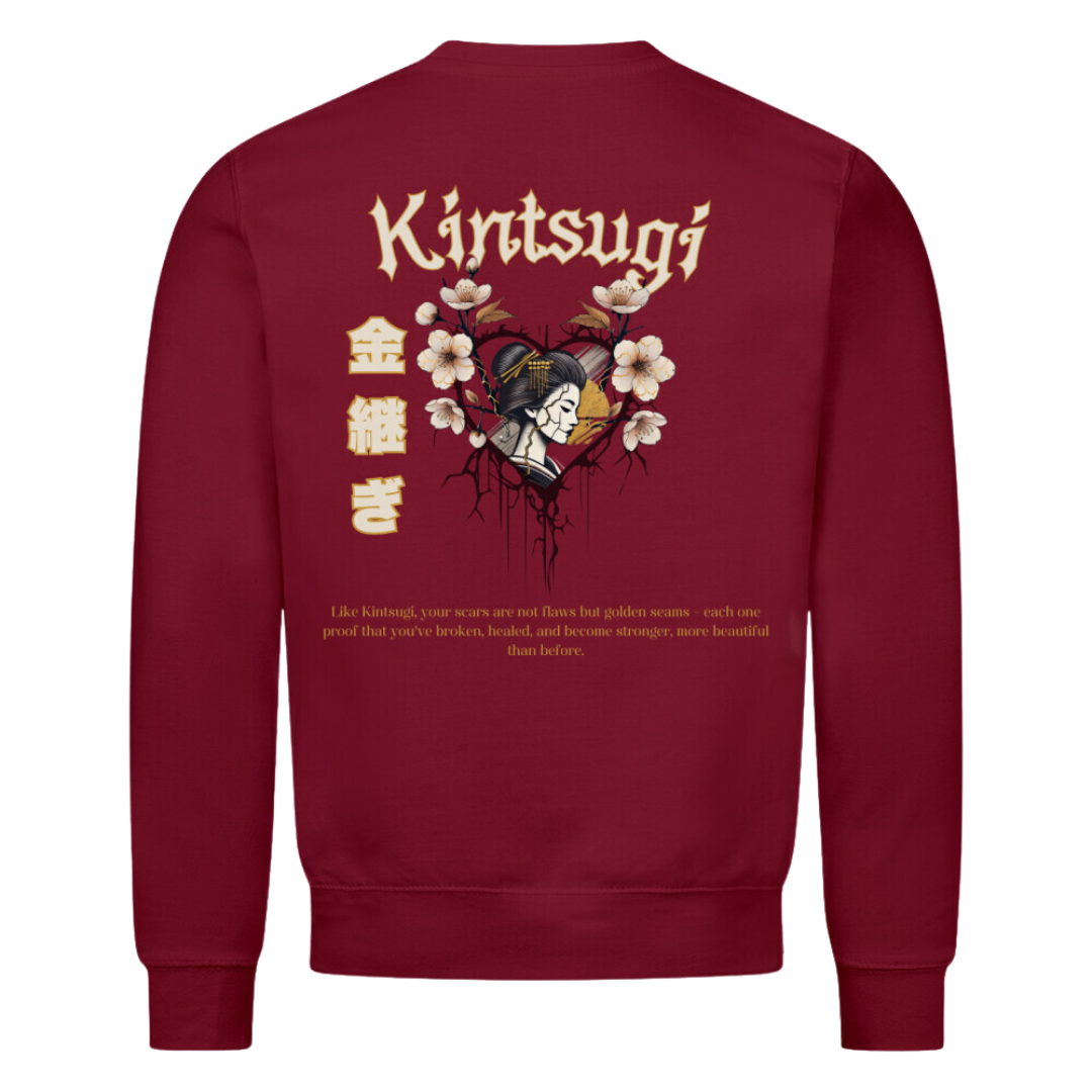 KINTSUGI Sweatshirt Bordeaux