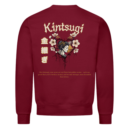 KINTSUGI Sweatshirt Bordeaux