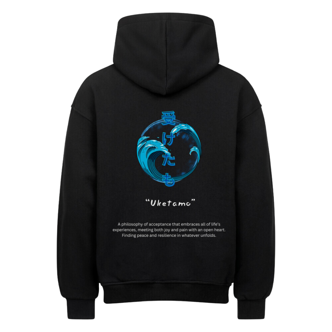 UKETAMO Oversized Hoodie Schwarz